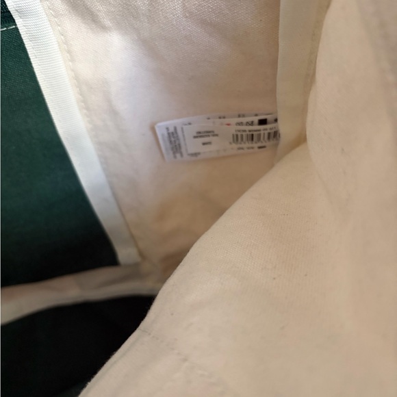 Gymshark Collegiate Oversized Green Tote Bag Lifestyle Club Sold Out Online NEW - Picture 4 of 6